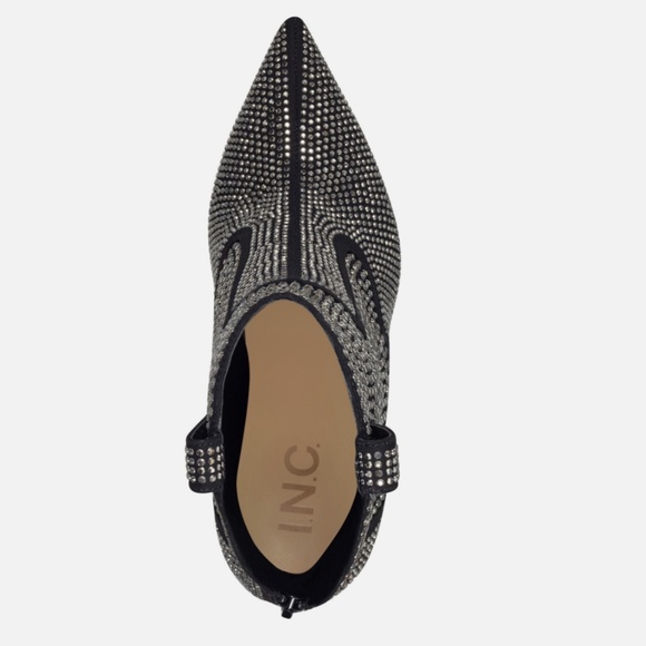 Rhinestone Booties New size 6 - Picture 5 of 6